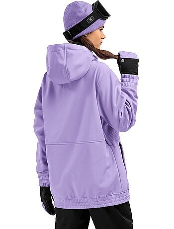 Chaqueta para snowboard/esquí mujer esquí y nieve mujer w1-w snowy