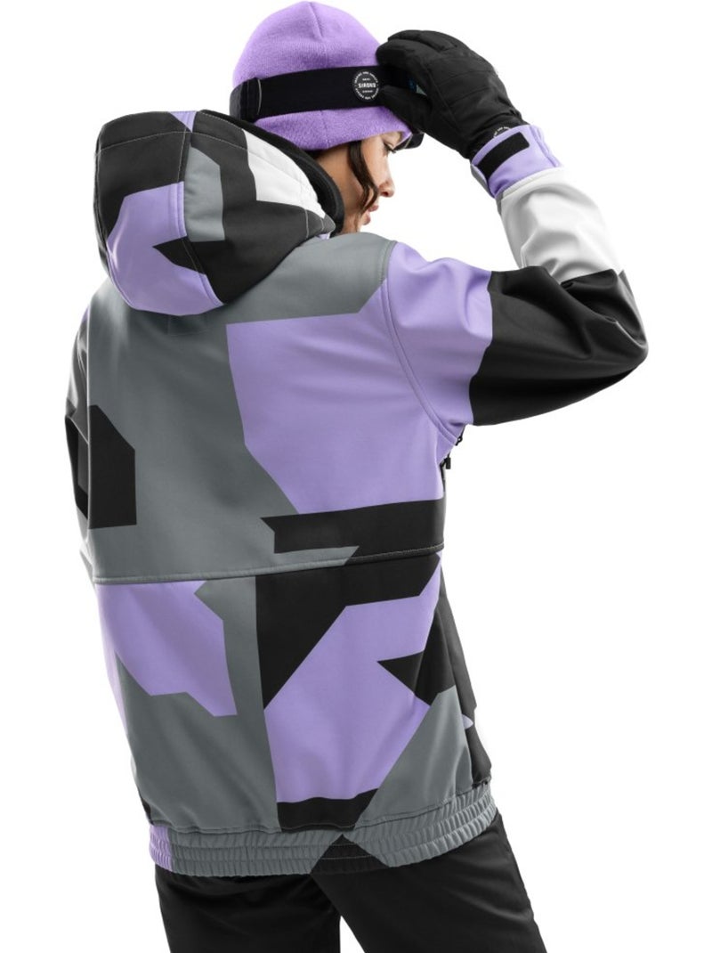 Chaqueta para snowboard/esquí mujer esquí y nieve mujer w1-w tignes Lavanda - Kiabi