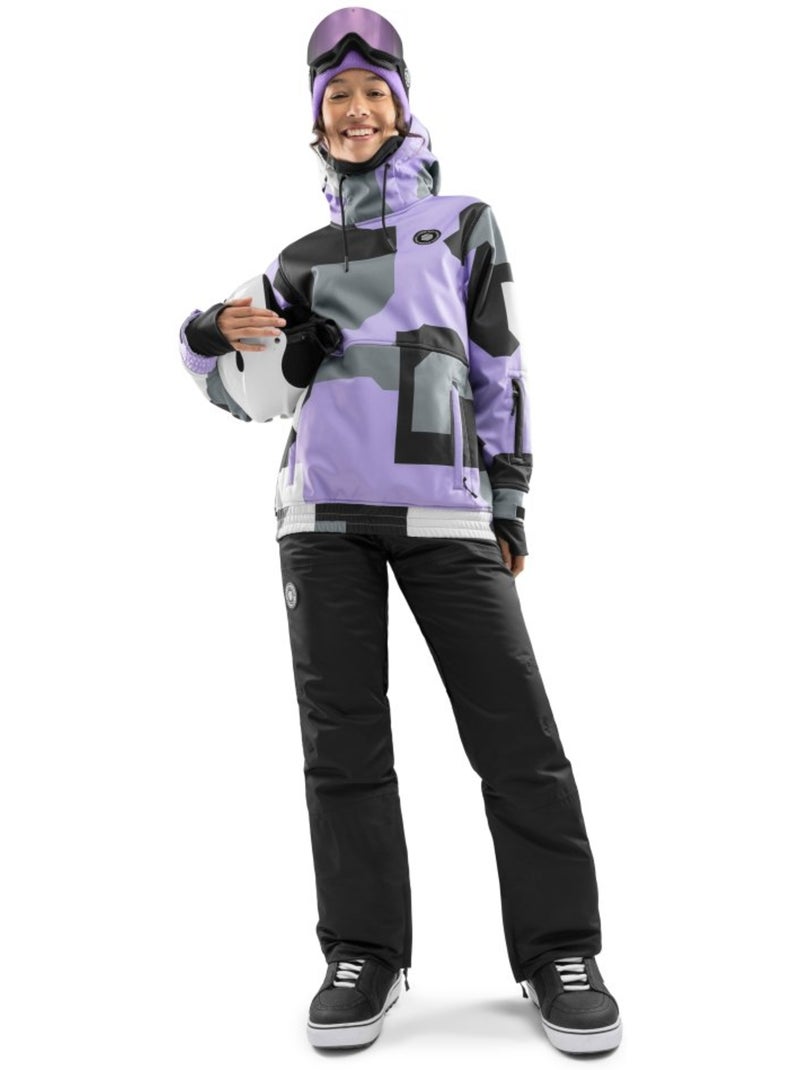 Chaqueta para snowboard/esquí mujer esquí y nieve mujer w1-w tignes Lavanda - Kiabi