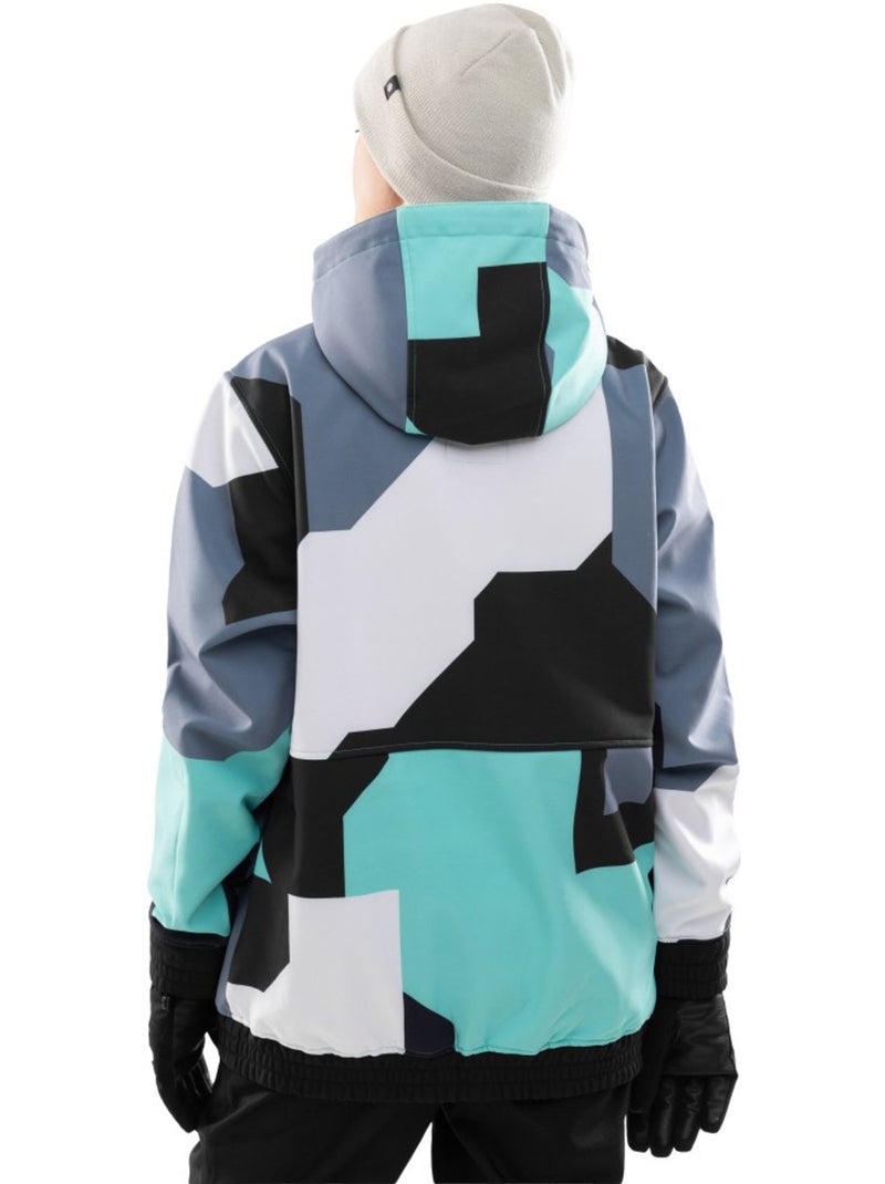 Chaqueta para snowboard/esquí mujer esquí y nieve mujer w1-w ushuaia Turquesa - Kiabi