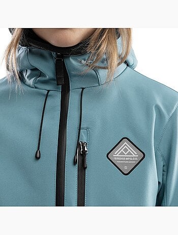 Chaqueta para snowboard/esquí mujer esquí y nieve mujer w2-w beluga