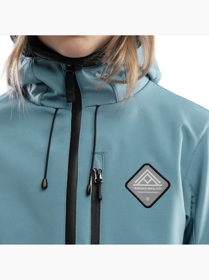 Chaqueta para snowboard/esquí mujer esquí y nieve mujer w2-w beluga Azul petróleo - Kiabi