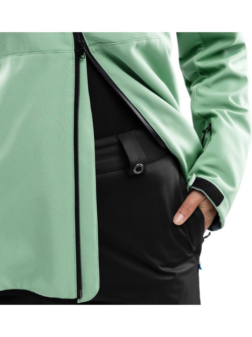 Chaqueta para snowboard/esquí mujer esquí y nieve mujer w2-w emerald - Kiabi