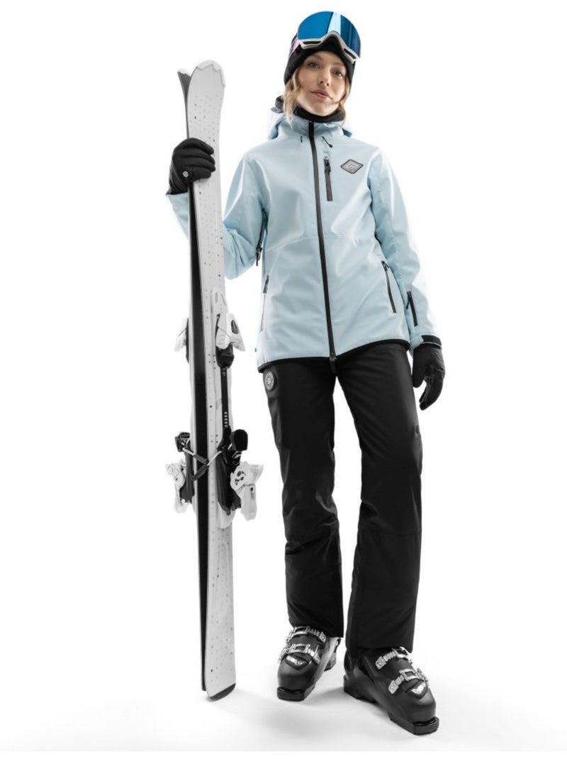 Chaqueta para snowboard/esquí mujer esquí y nieve mujer w2-w gelid Azul - Kiabi