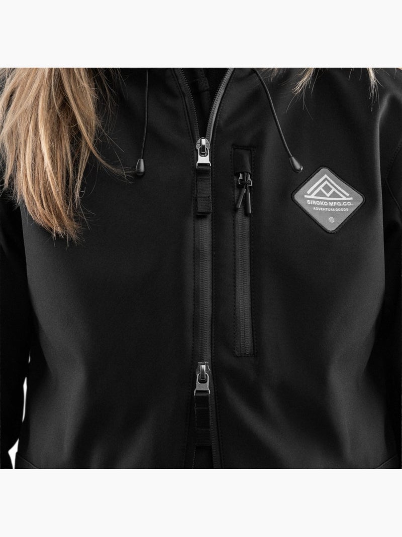 Chaqueta para snowboard/esquí mujer esquí y nieve mujer w2-w kalima Negro - Kiabi