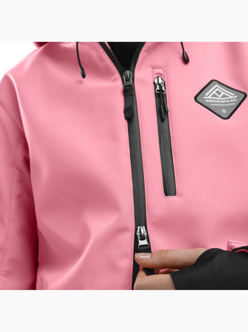 Chaqueta para snowboard/esquí mujer esquí y nieve mujer w2-w lollipop Rosa - Kiabi