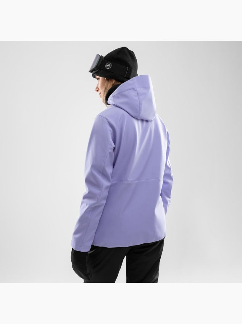 Chaqueta para snowboard/esquí mujer esquí y nieve mujer w2-w makalu Lavanda - Kiabi
