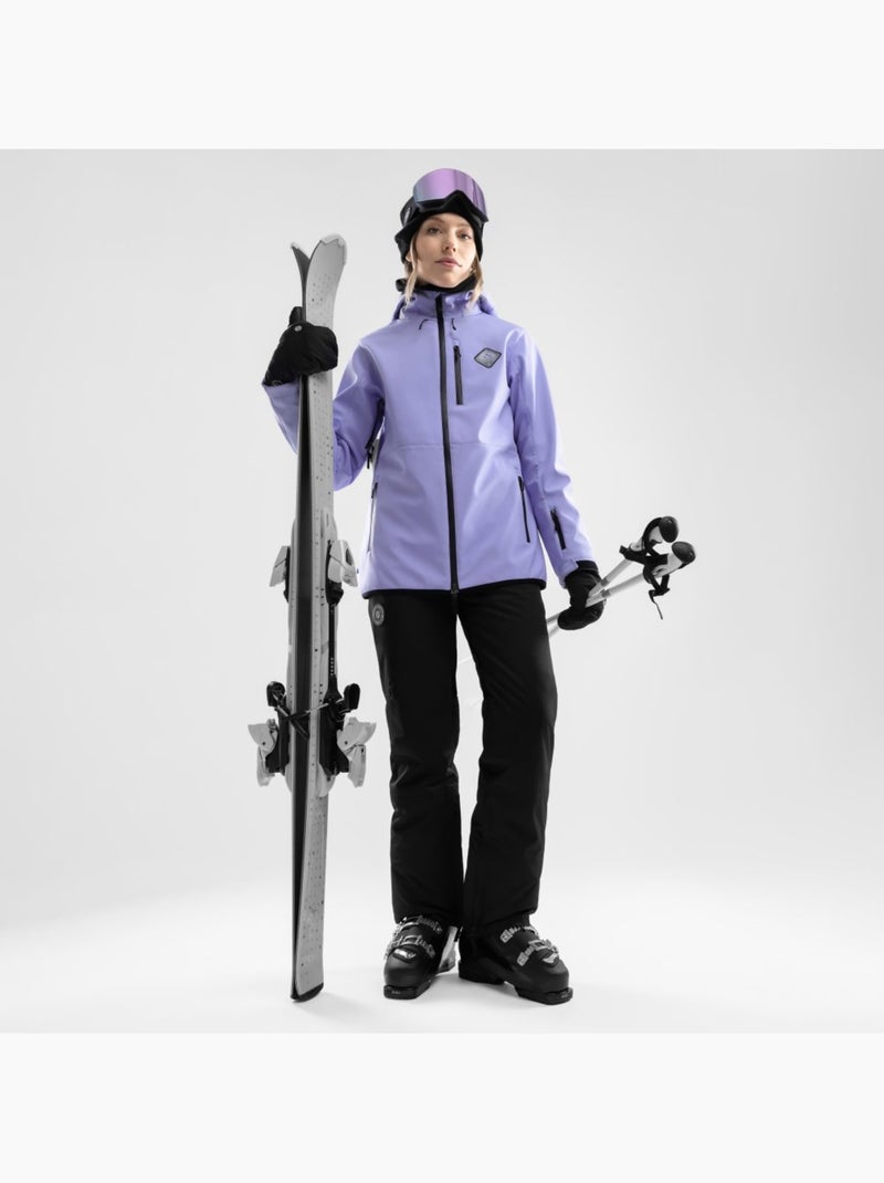 Chaqueta para snowboard/esquí mujer esquí y nieve mujer w2-w makalu Lavanda - Kiabi