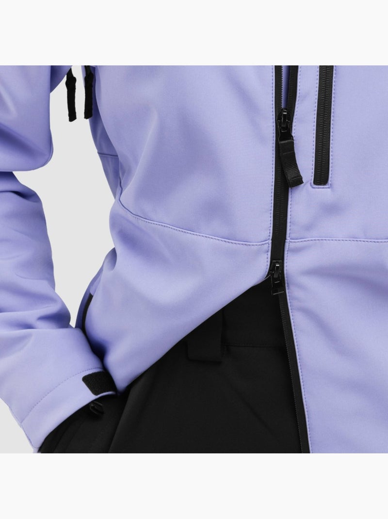 Chaqueta para snowboard/esquí mujer esquí y nieve mujer w2-w makalu Lavanda - Kiabi