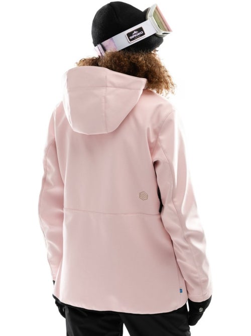 Chaqueta para snowboard/esquí mujer esquí y nieve mujer w2-w pastel - Kiabi Chaqueta para snowboard/esquí mujer esquí y nieve mujer w2-w pastel - Kiabi
