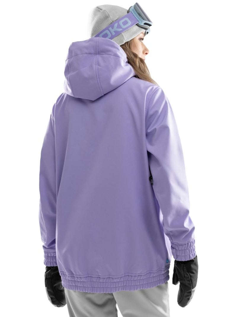 Chaqueta para snowboard/esquí mujer esquí y nieve mujer w3-w halti Violeta - Kiabi