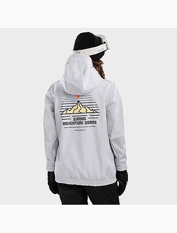 Chaqueta para snowboard/esquí mujer esquí y nieve mujer w3-w lhotse
