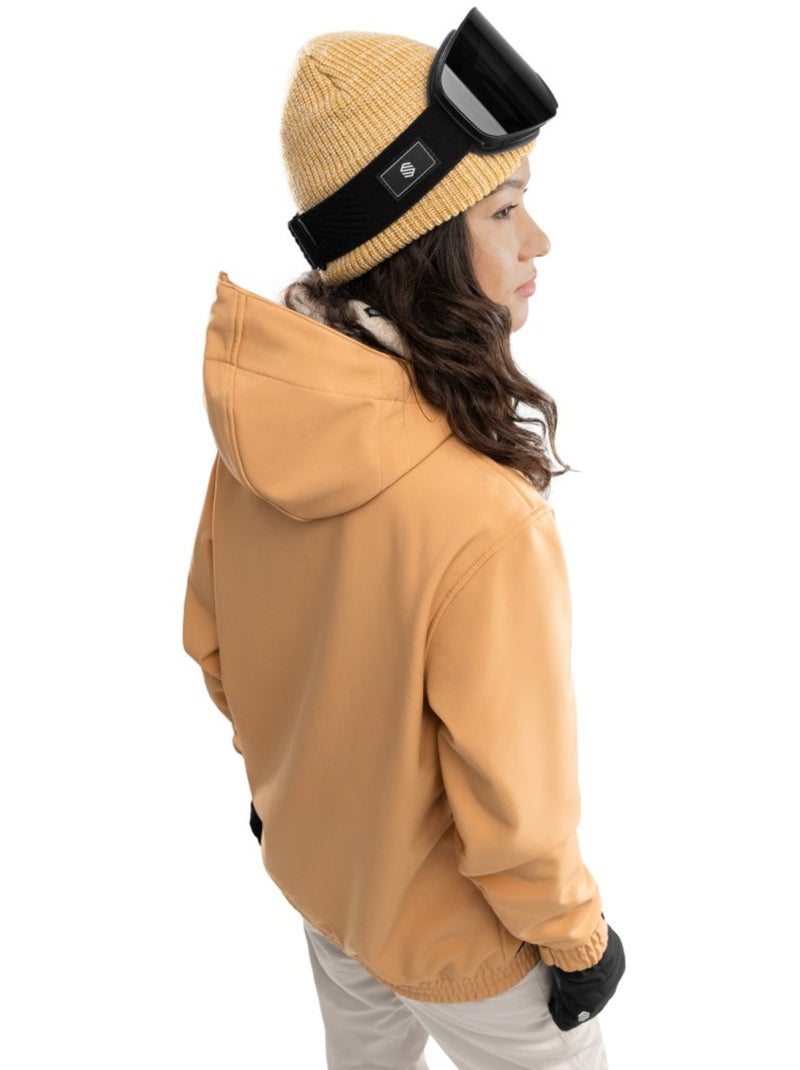 Chaqueta para snowboard/esquí mujer esquí y nieve mujer w3-w neuquén Amarillo - Kiabi