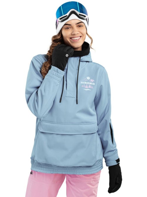 Chaqueta para snowboard/esquí mujer esquí y nieve mujer w3-w prags - Kiabi