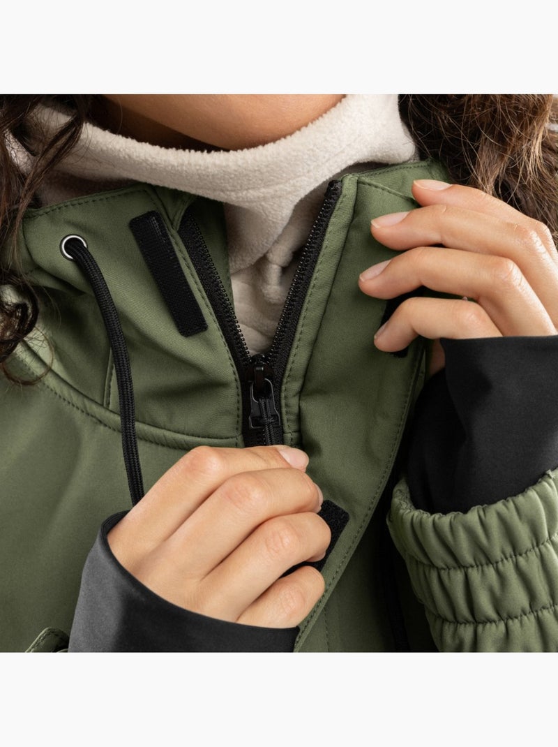 Chaqueta para snowboard/esquí mujer esquí y nieve mujer w3-w robson Verde - Kiabi