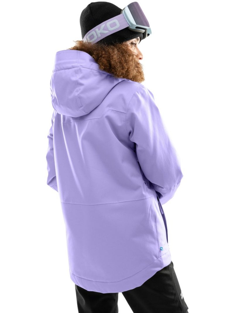 Chaqueta para snowboard/esquí mujer esquí y nieve mujer w4-w nevis Violeta - Kiabi