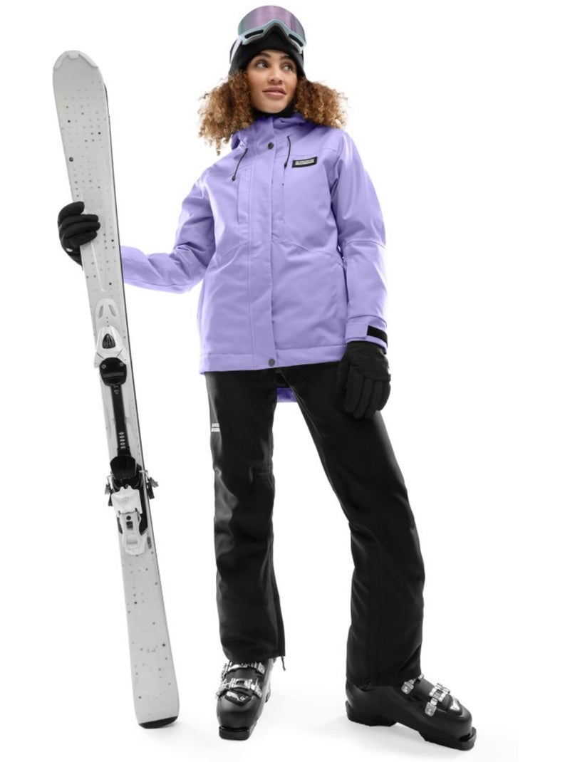 Chaqueta para snowboard/esquí mujer esquí y nieve mujer w4-w nevis Violeta - Kiabi