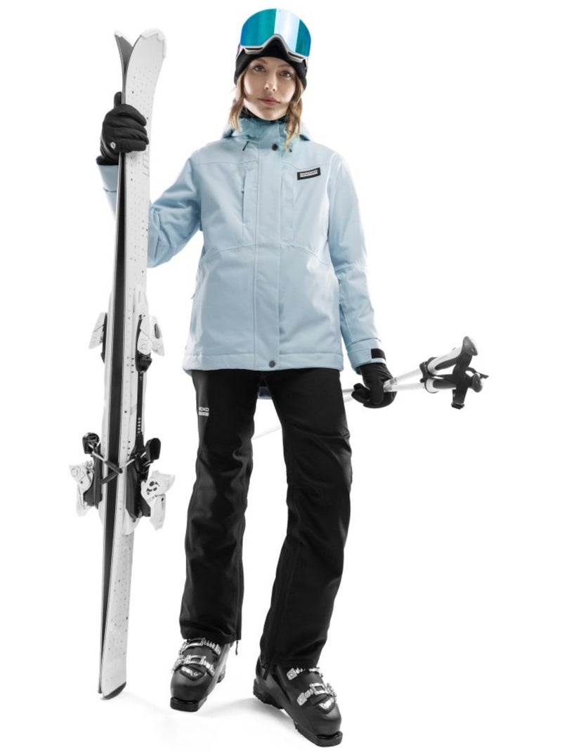 Chaqueta para snowboard/esquí mujer esquí y nieve mujer w4-w pole Azul - Kiabi