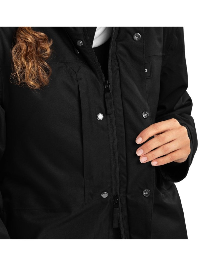 Chaqueta para snowboard/esquí mujer esquí y nieve mujer w4-w vostock Negro - Kiabi