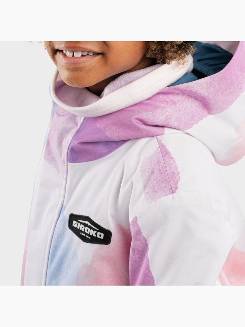 Chaqueta para snowboard/esquí niño esquí y nieve niños y niñas kw1 dreamy Multicolor - Kiabi