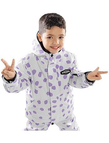 Chaqueta para snowboard/esquí niño esquí y nieve niños y niñas kw1 fay