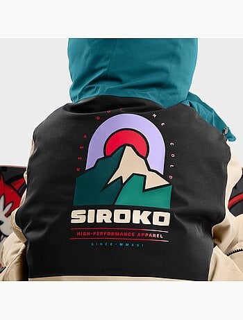 Chaqueta para snowboard/esquí niño esquí y nieve niños y niñas kw1 vista