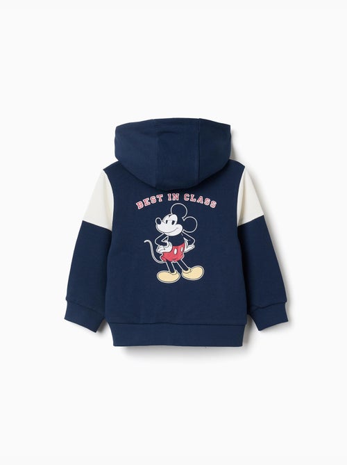 Chaqueta perchada con capucha y estampados de mickey - Kiabi