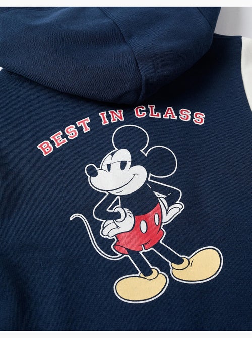 Chaqueta perchada con capucha y estampados de mickey - Kiabi