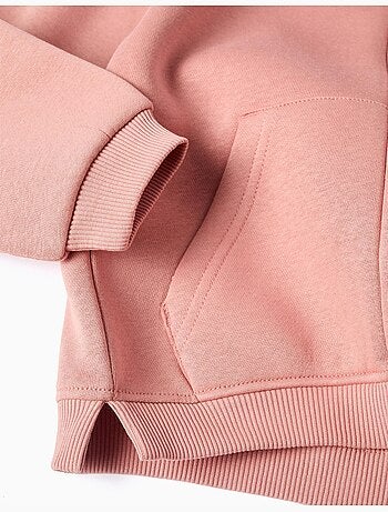 Chaqueta perchado con capucha con estampados florales
