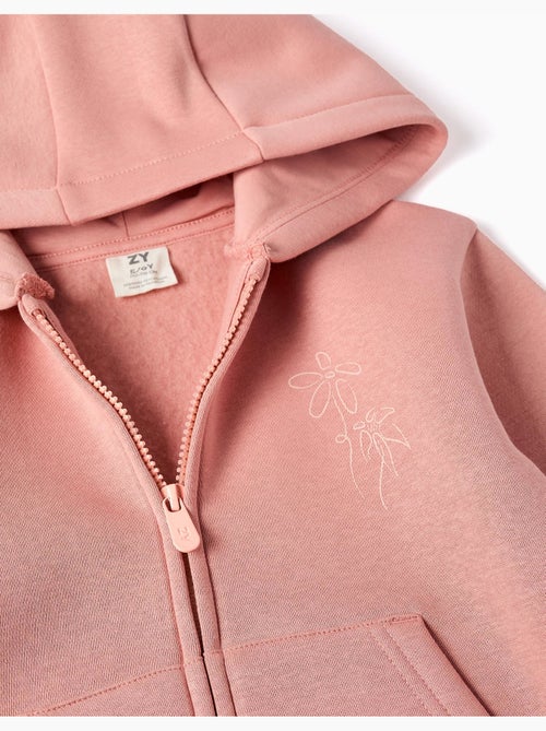 Chaqueta perchado con capucha con estampados florales - Kiabi Chaqueta perchado con capucha con estampados florales - Kiabi