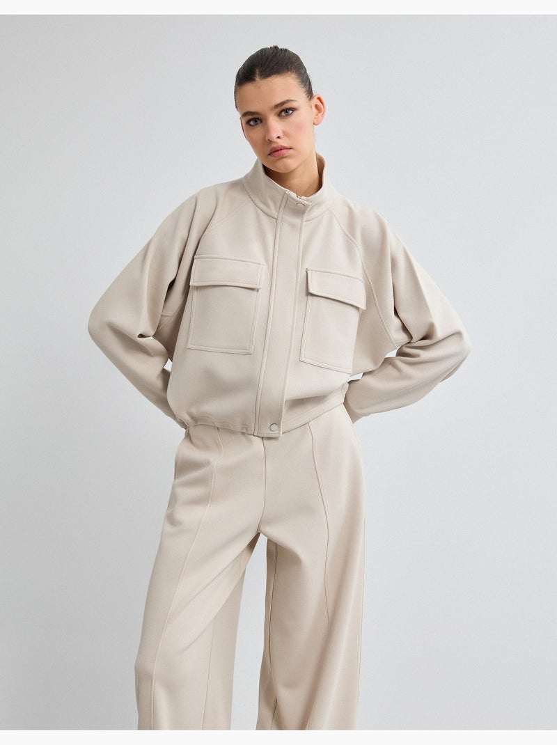 Chaqueta Piquet, MO Fashion Beige - Kiabi