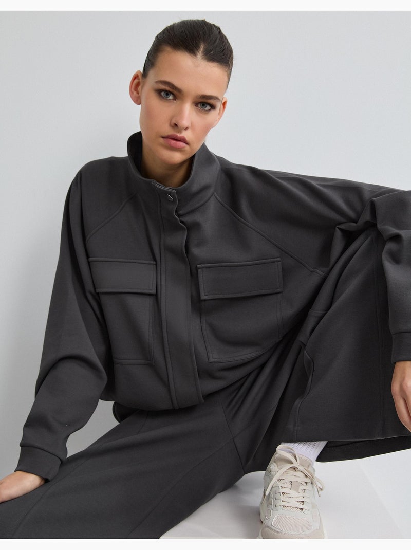 Chaqueta Piquet, MO Fashion Gris - Kiabi