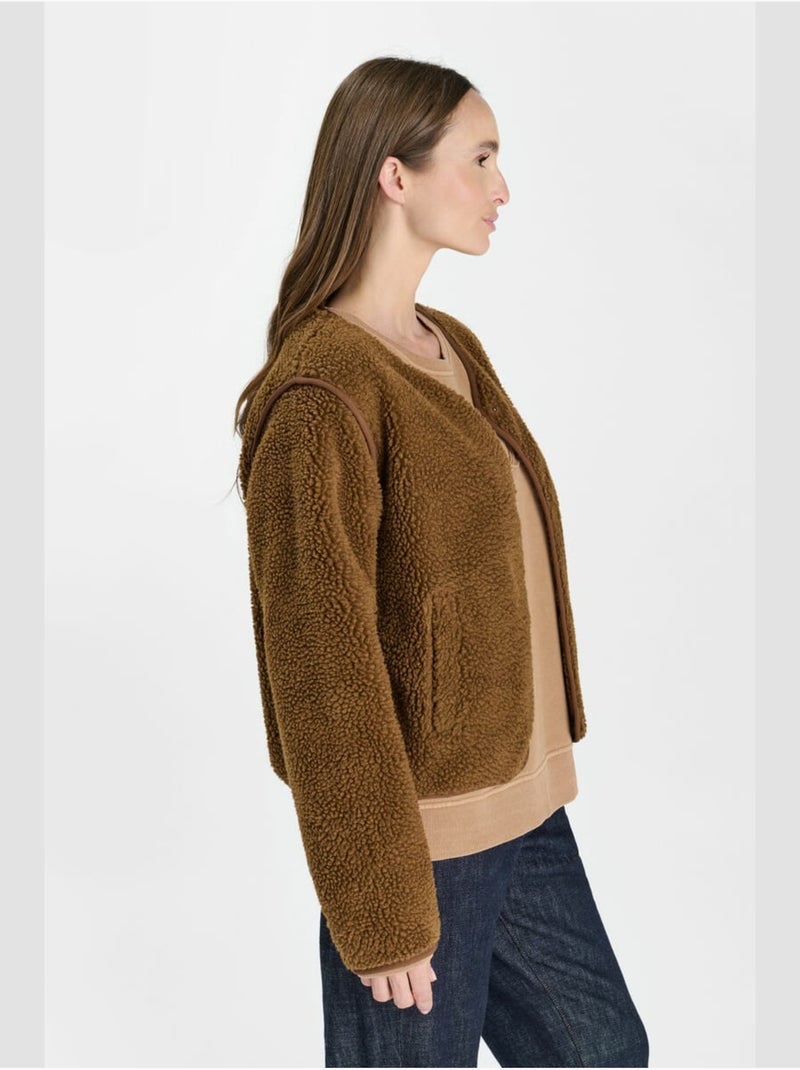 Chaqueta poema Marrón - Kiabi