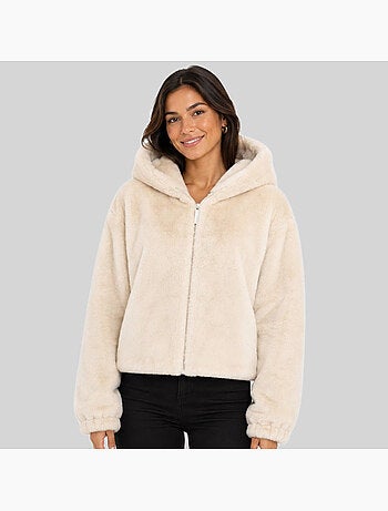 Chaqueta polar con capucha dadani – geographical norway