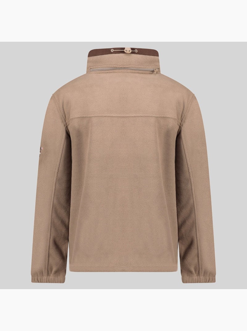 Chaqueta polar con capucha tamazonie – geographical norway Taupe - Kiabi