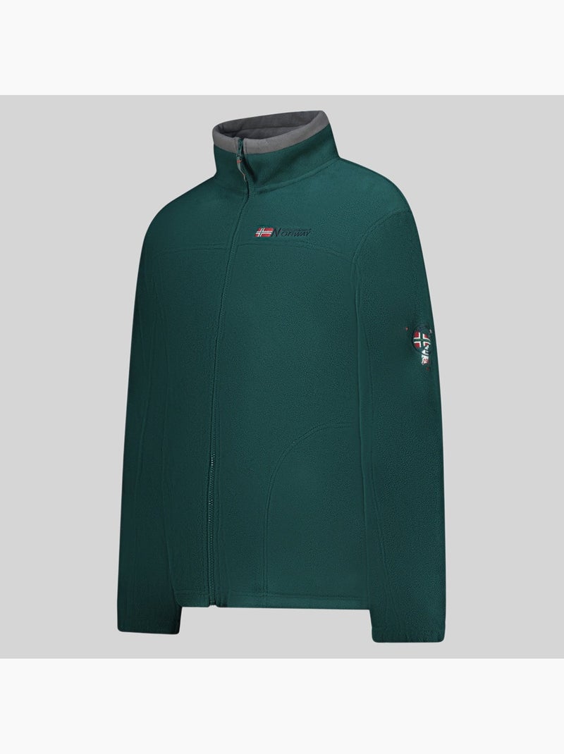 Chaqueta polar con capucha tamazonie – geographical norway Verde oscuro - Kiabi