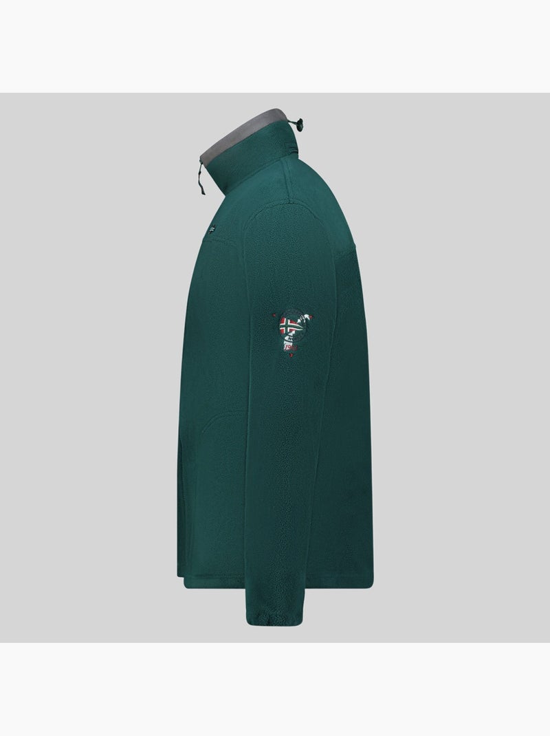 Chaqueta polar con capucha tamazonie – geographical norway Verde oscuro - Kiabi