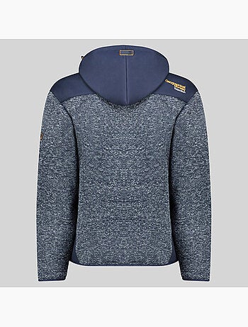 Chaqueta polar con capucha tank – geographical norway