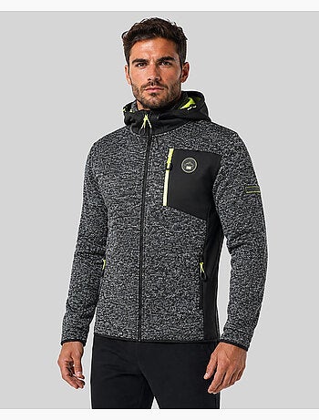 Chaqueta polar con capucha tank – geographical norway