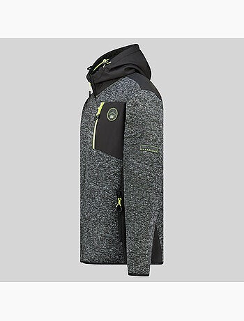 Chaqueta polar con capucha tank – geographical norway