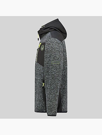 Chaqueta polar con capucha tank – geographical norway