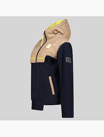 Chaqueta polar con capucha techic fz – geographical norway