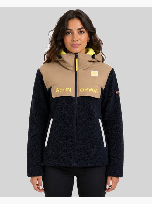 Chaqueta polar con capucha techic fz – geographical norway - Kiabi Chaqueta polar con capucha techic fz – geographical norway - Kiabi