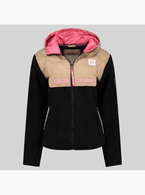 Chaqueta polar con capucha techic fz – geographical norway - Kiabi