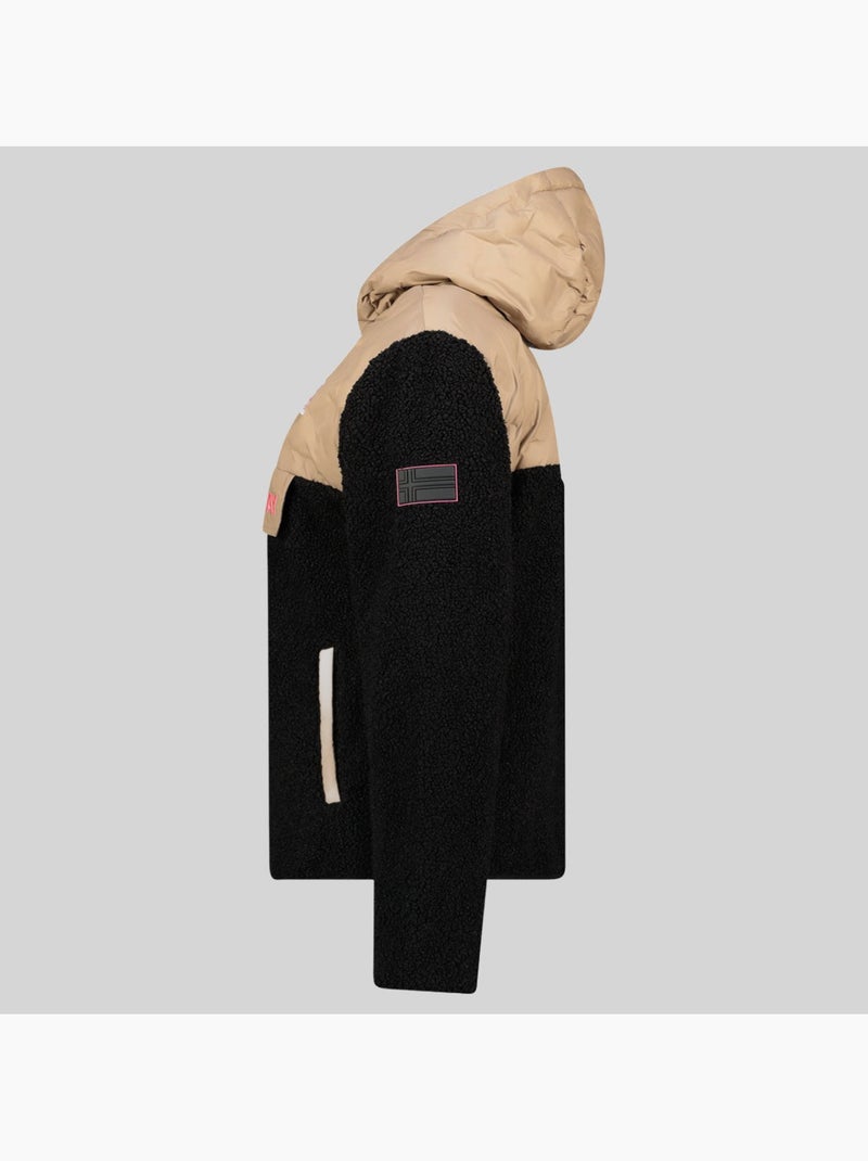 Chaqueta polar con capucha techic fz – geographical norway Negro - Kiabi