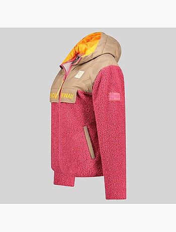 Chaqueta polar con capucha techic fz – geographical norway