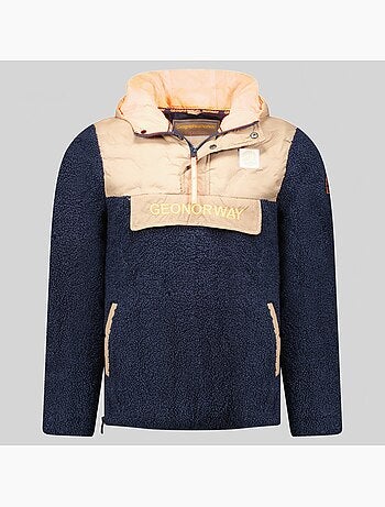 Chaqueta polar con capucha teclass hz – geographical norway