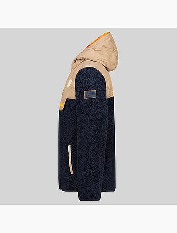 Chaqueta polar con capucha teclass hz – geographical norway