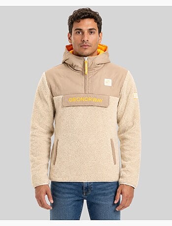 Chaqueta polar con capucha teclass hz – geographical norway