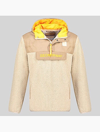 Chaqueta polar con capucha teclass hz – geographical norway
